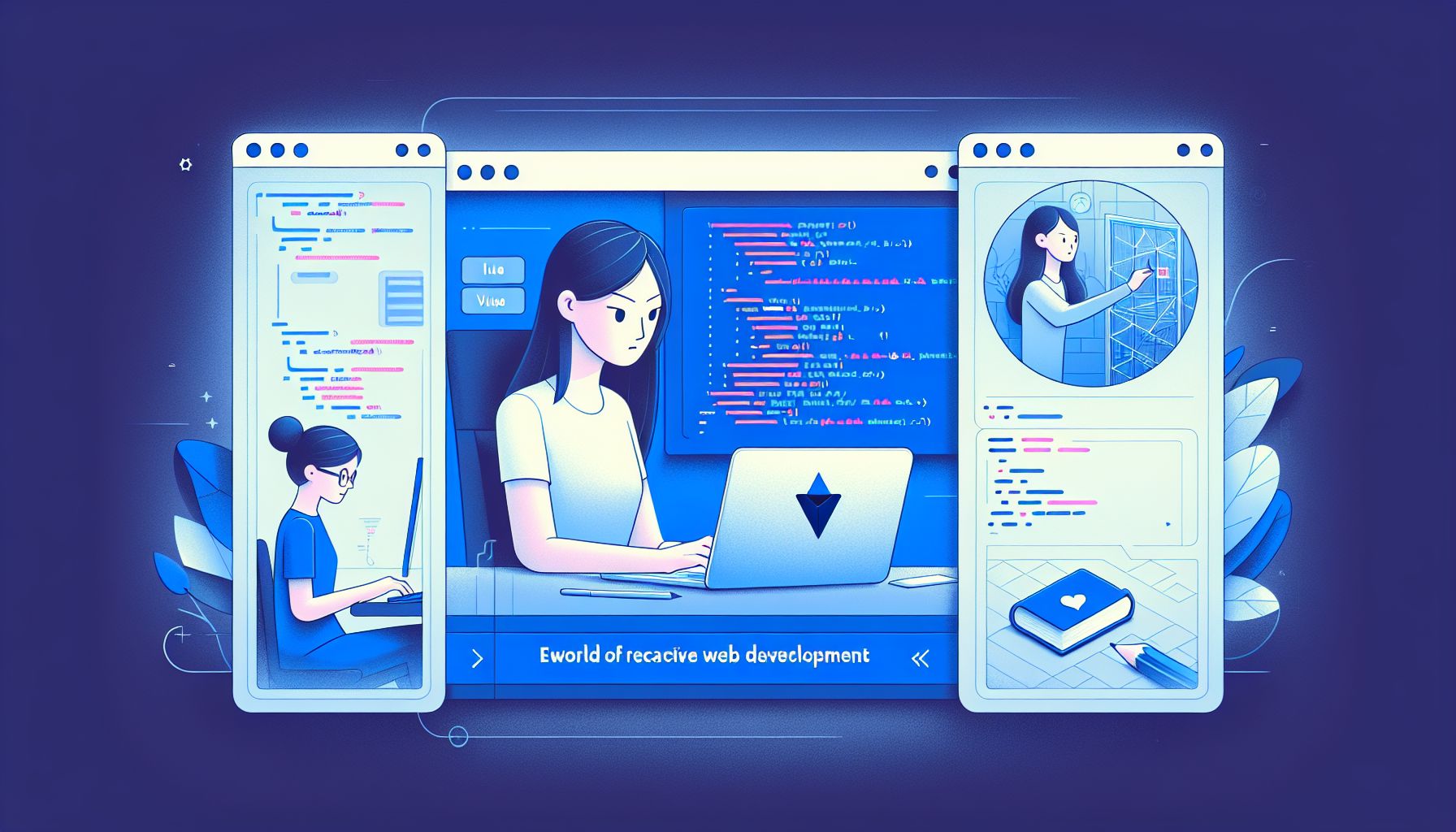 Utforska världen av reaktiv webbutveckling med Vue.js