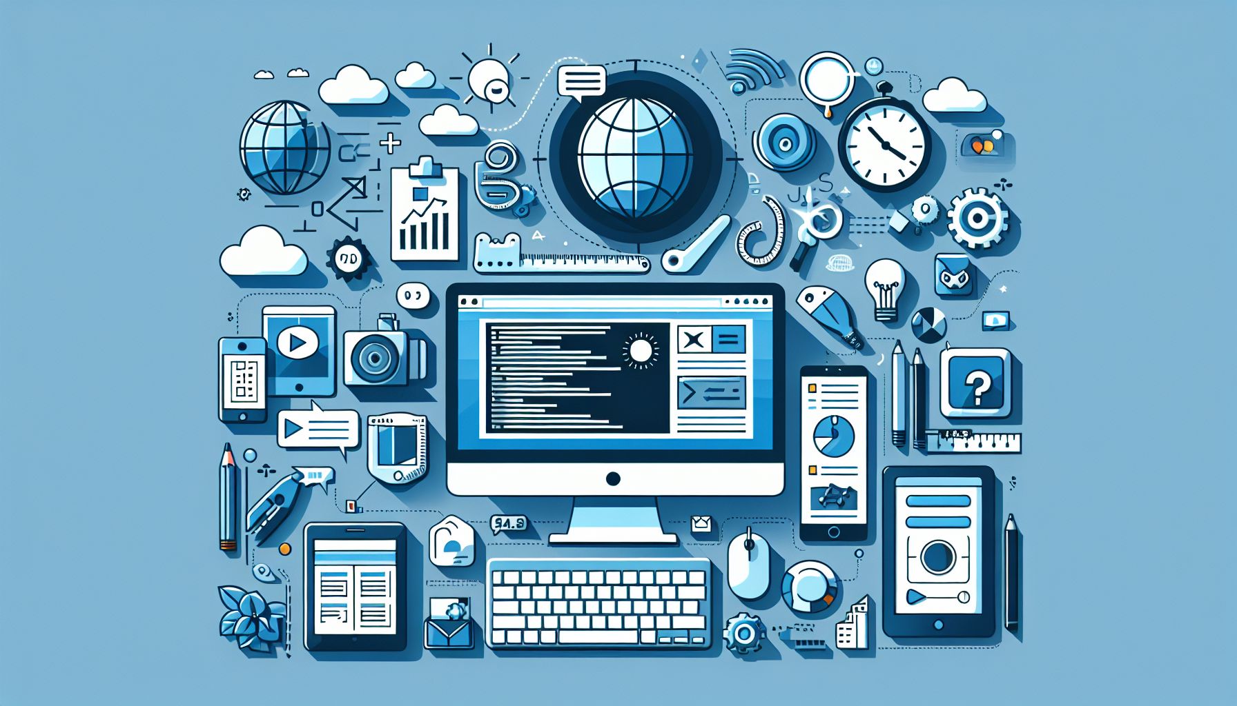 Att Baka Den Perfekta Webbplatsen:  En Introduktion till HTML, CSS, JavaScript och mer